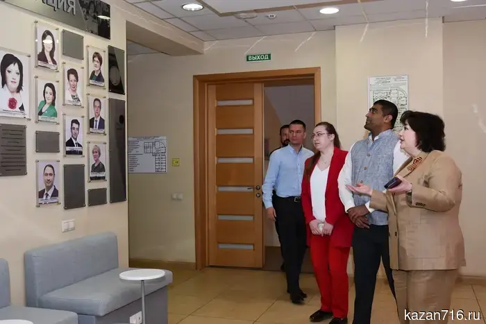 The KFU warmly welcomed the Consul General of the Republic of India in Kazan, Mr. Jaysundhara D.