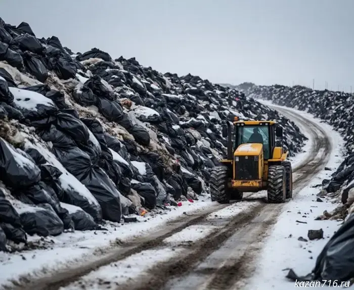 The Vostochny landfill in Kazan will be expanded.