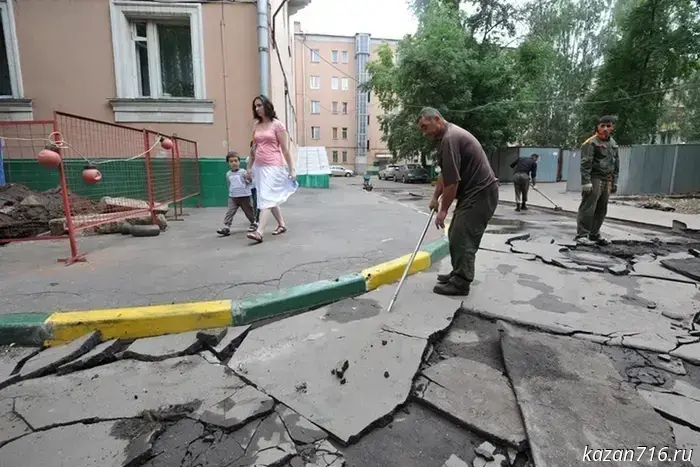 В Татарстане программа «Наш двор» выполнена на 95 процентов.