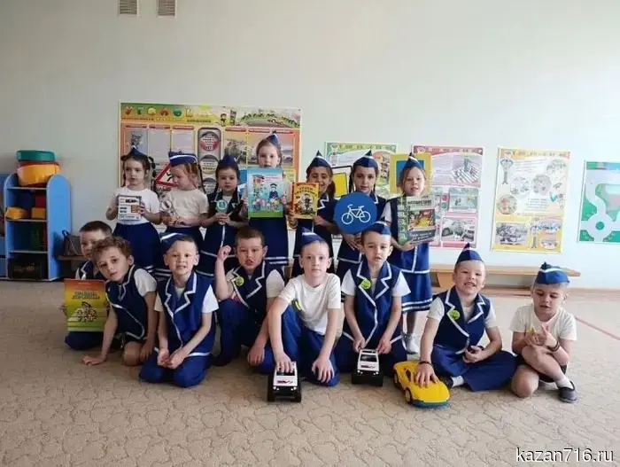 In the kindergarten "Bälekäç," skills for safe behavior on the road are developed from preschool age.