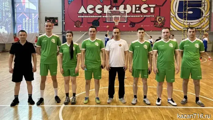 Баскетбольная команда Минлесхоза Республики Татарстан приняла участие в Спартакиаде, проходившей в Казани.