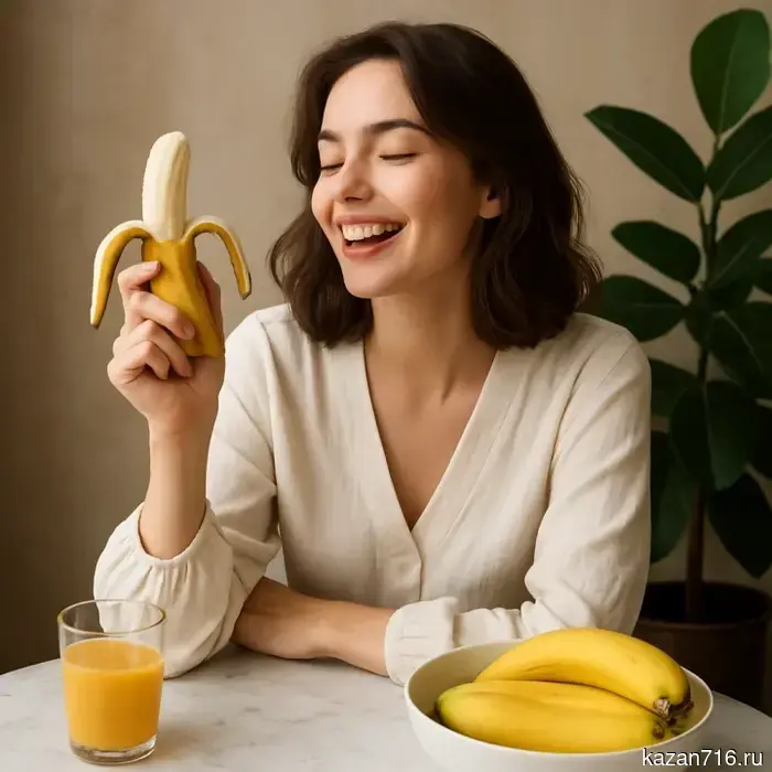 Польза бананов: витамины, энергия и поддержка здоровья.