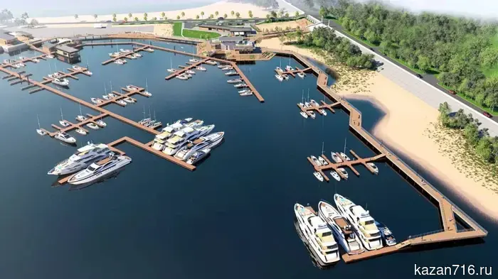 A new base for the sailing school will appear on the Lokomotiv Peninsula.
