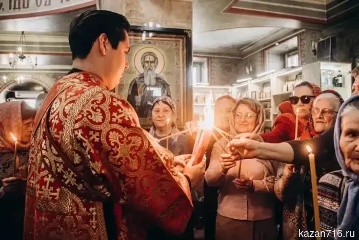 В Чистополь прибудет Благодатный огонь.