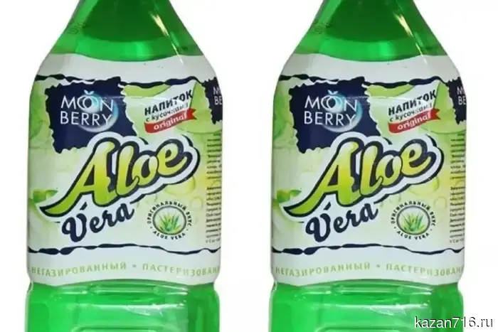 В Татарстане изъят опасный напиток под названием Aloe Vera.