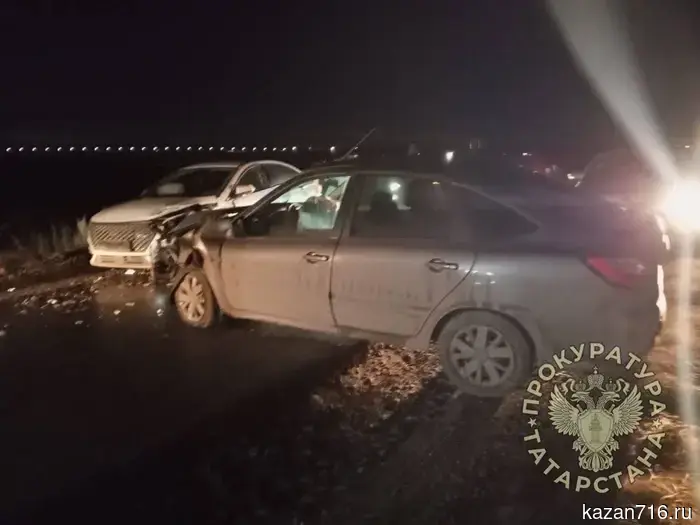 In Kazan, three people were injured in a traffic accident within 24 hours.