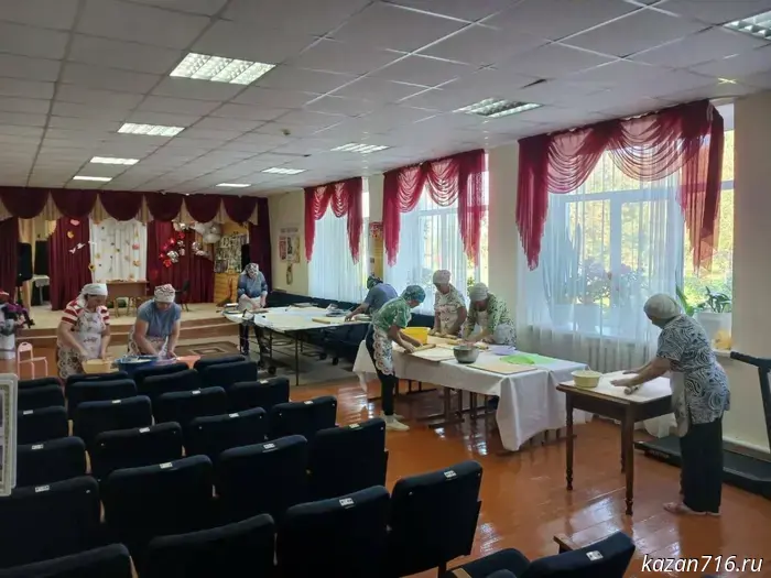 Women from Aktanyshsky District prepared noodles for SVO fighters