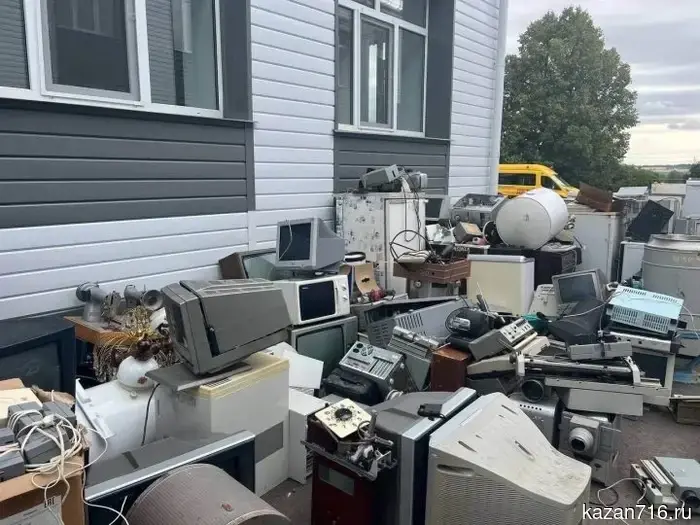 In Tatarstan, 27 tons of old equipment were collected in May.