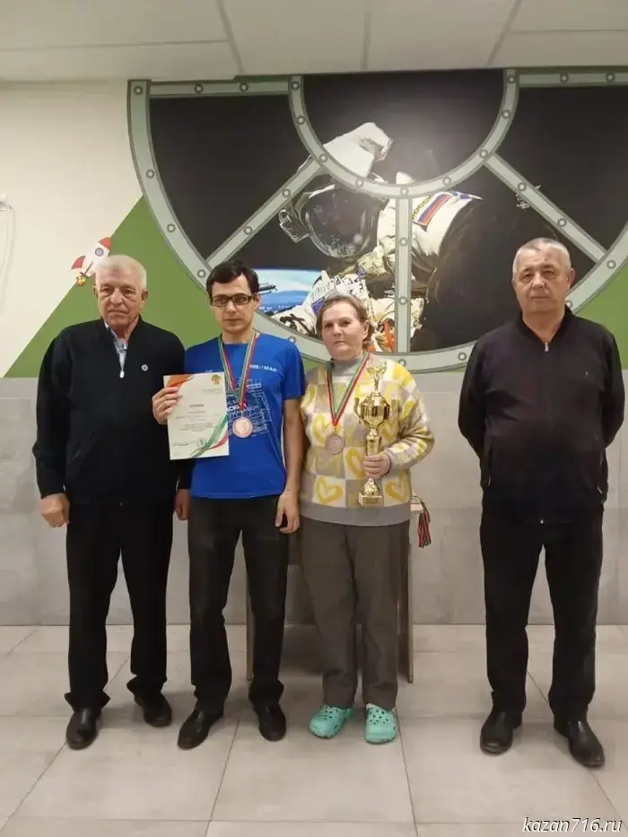 Double success for Zainsk chess players: bronze in the individual and team events at the "Sälamätlek" Spartakiad