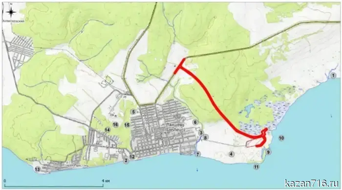 The road to the resort "Kazan Marina" has passed archaeological examination.