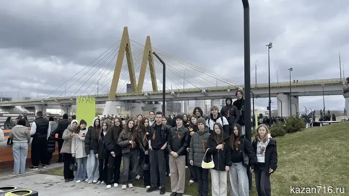 Наши студенты участвовали в патриотическом мероприятии.