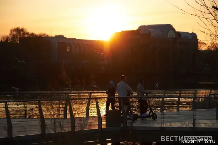 На выходных в Татарстане прогнозируется температура до +14 градусов.