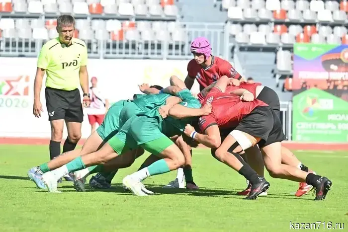 The Tatarstan national team won bronze at the Russia Rugby-7 Spartakiad in Kazan.