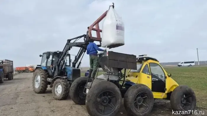 В Заинском районе начались весенние полевые работы.