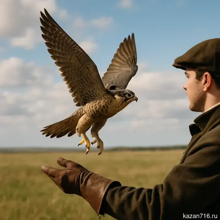 В Татарстане планируется выпустить 15 соколов, снабженных трекерами, с целью восстановления их популяции.