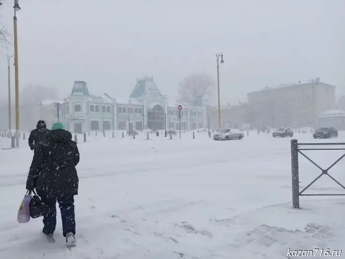 Weather conditions are worsening in Tatarstan.