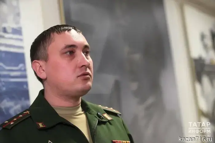 Finalist of the program "Batyrlar. Heroes of Tatarstan" Yegor Goryachev continues his service in Kazan.