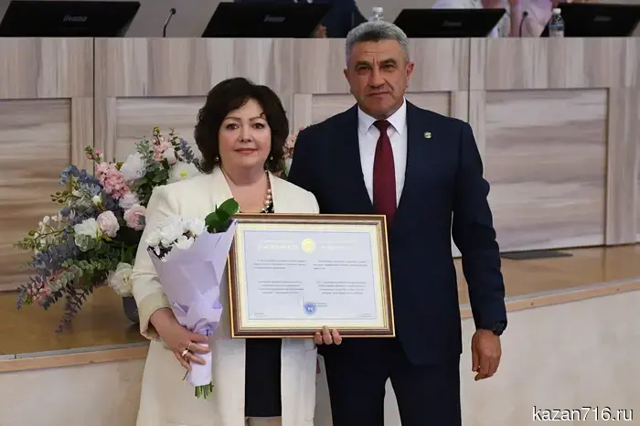 The KIU team has been awarded a Letter of Gratitude from the President of the Republic of Tatarstan.