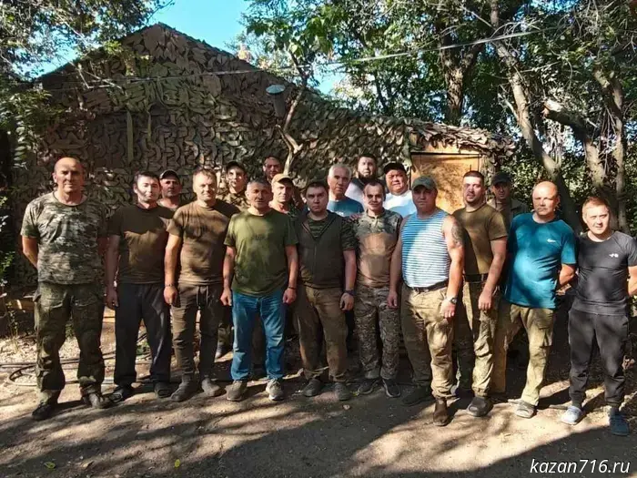 Глава Лаишевского района отправил стройматериалы на СВО для полевого храма.