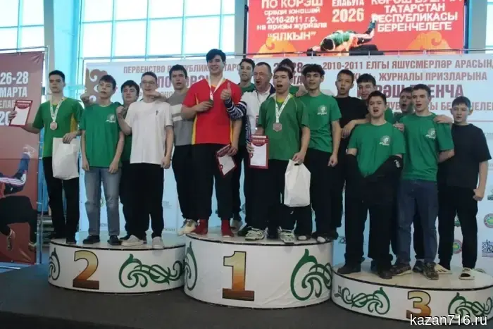 In Yelabuga, the strongest korash wrestlers have been determined.