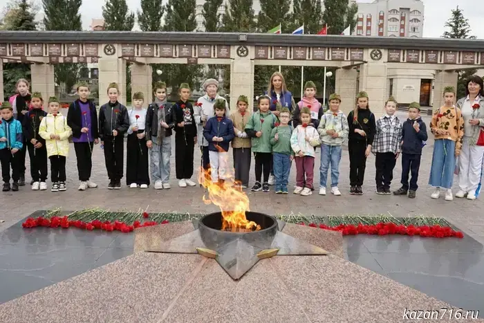 В Казани состоялся квест «Игры Победы» в честь героев войны.
