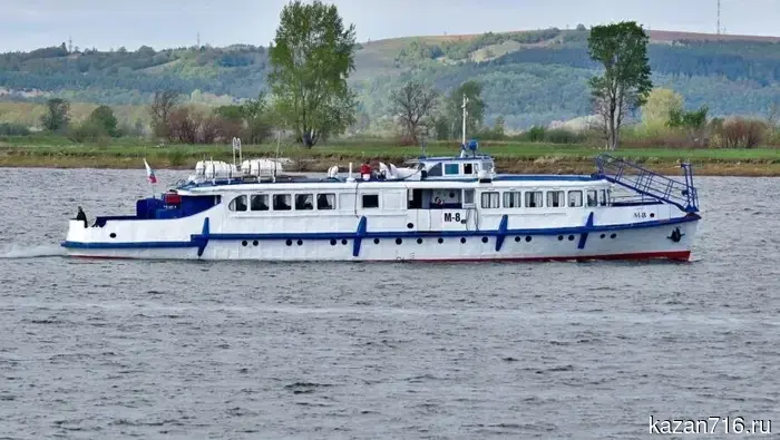 Речной трамвай М-8 не будет курсировать в навигацию 2026 года.