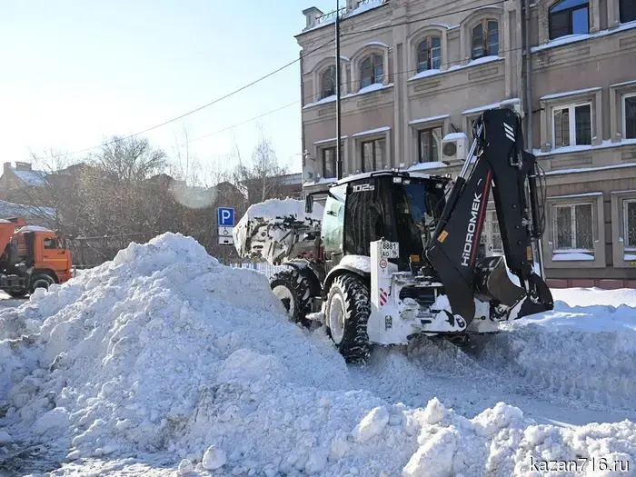 В Казани в течение зимнего сезона зафиксировано 1304 нарушения в отношении содержания территорий.