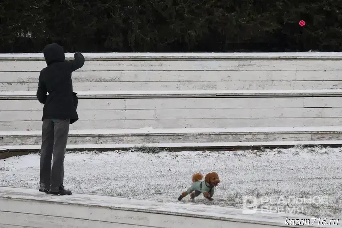 Сегодня в Татарстане температура может опуститься до -3 градусов.