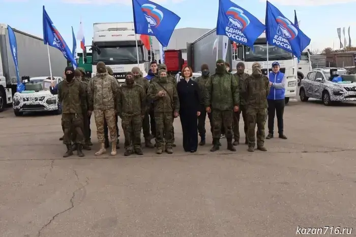 Alfiya Kogogina delivered another humanitarian shipment to fighters in the special military operation.