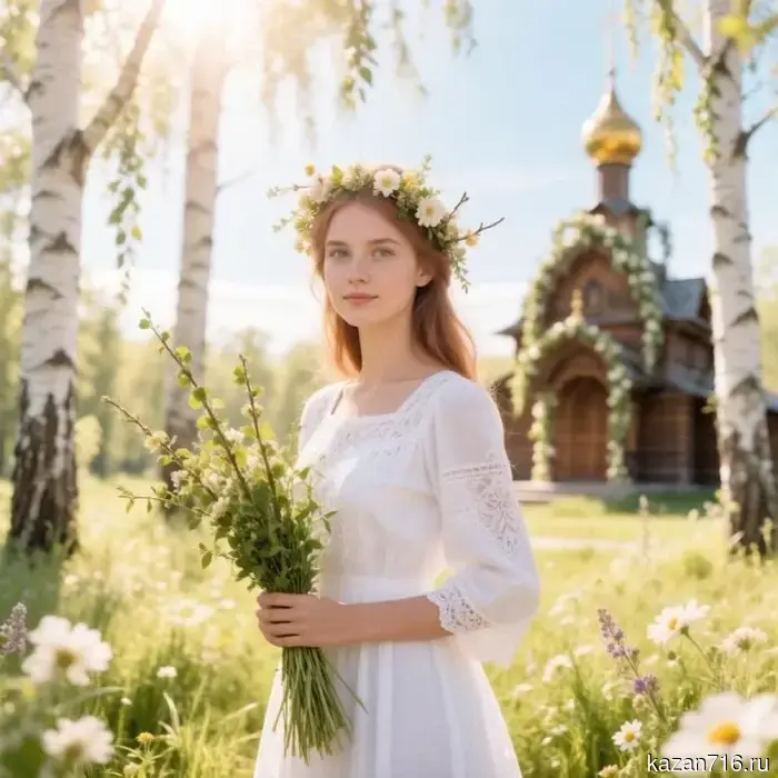 Today, Orthodox Christians celebrate a great holiday - the Day of the Holy Trinity.