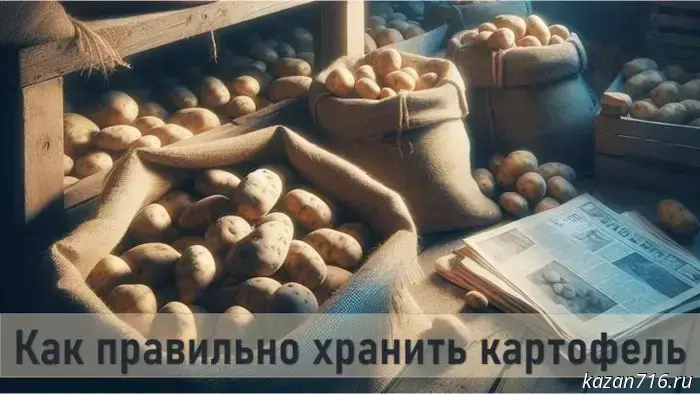 Tips from Guzel Khusainova: How to store potatoes properly
