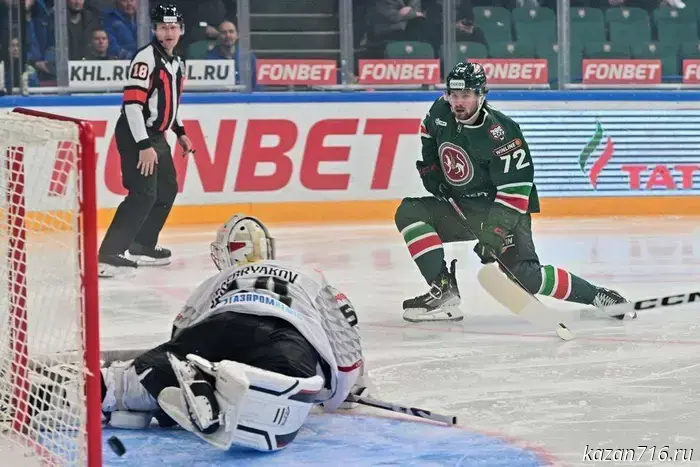 Ak Bars will face Avangard in a KHL regular-season game.