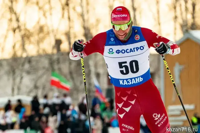 Bolshunov won the mass start in the 70 km at the Russian Championship in Monchegorsk.