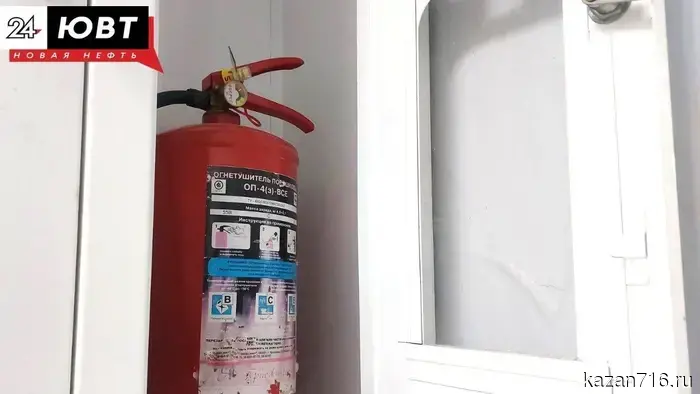 A 55-year-old man was injured as a result of a fire in one of the apartments in Almetyevsk.