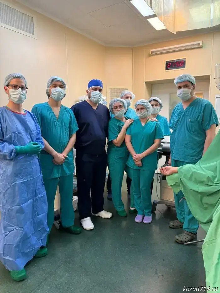 The Akchurin Emergency Hospital performed its first kidney transplant.