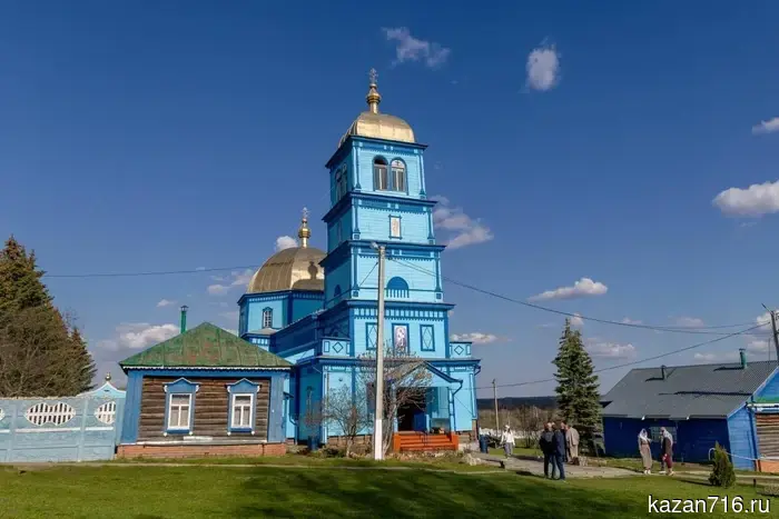 With the support of Raisa, the restoration of the 18th-century wooden church has begun in Tatarstan.