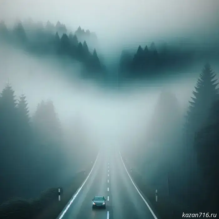 И снова утро в тумане.