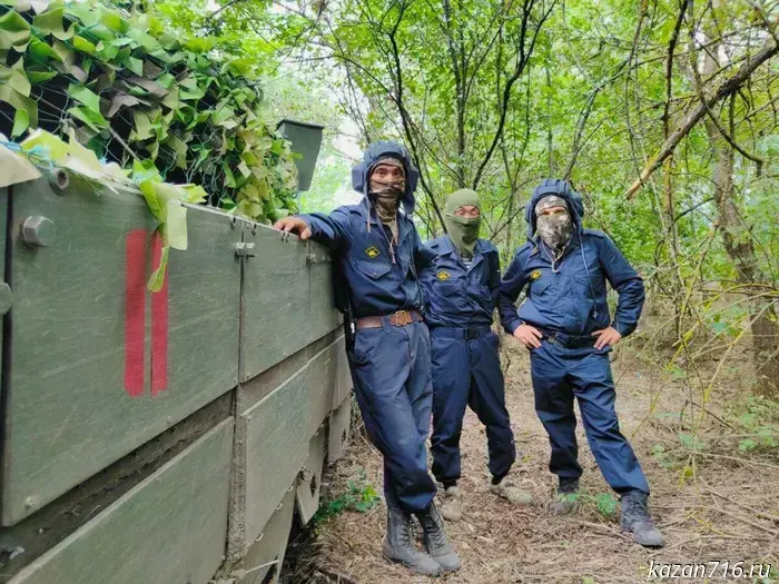 Rasim Baksikov congratulated military personnel on Tankers' Day.