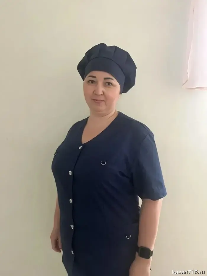 A cook from one of the kindergartens in Zainsk, Lilia Smirnova, talked about her favorite job.