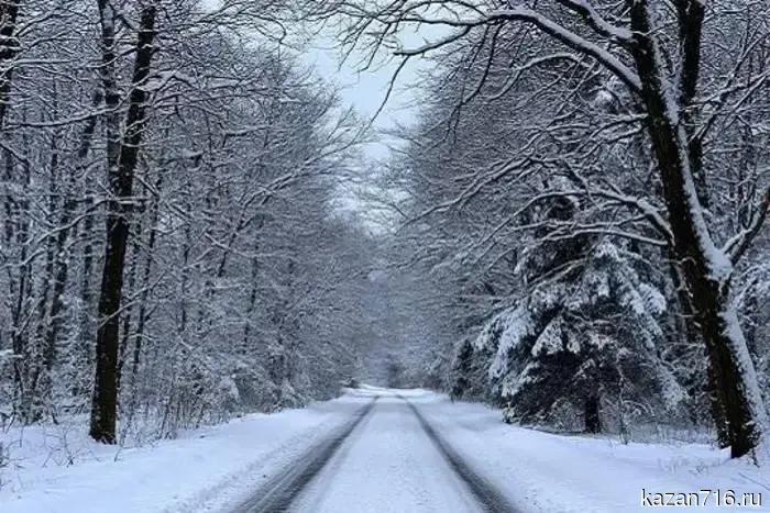 В этом году в Татарстане ожидается снежная зима.