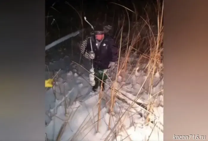 В Татарстане спасли 66-летнего рыбака, который заблудился на реке Каме.