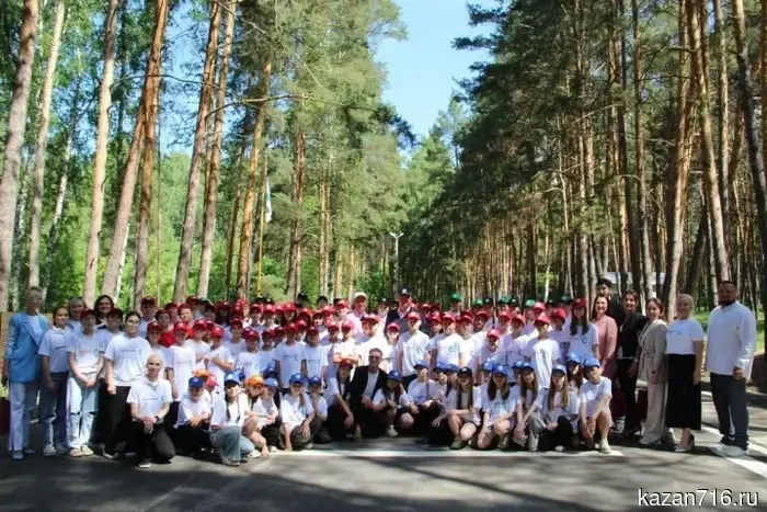 В Заинске началась летняя оздоровительная кампания: торжественное открытие первой смены состоялось в ДОЛ «Созвездие».