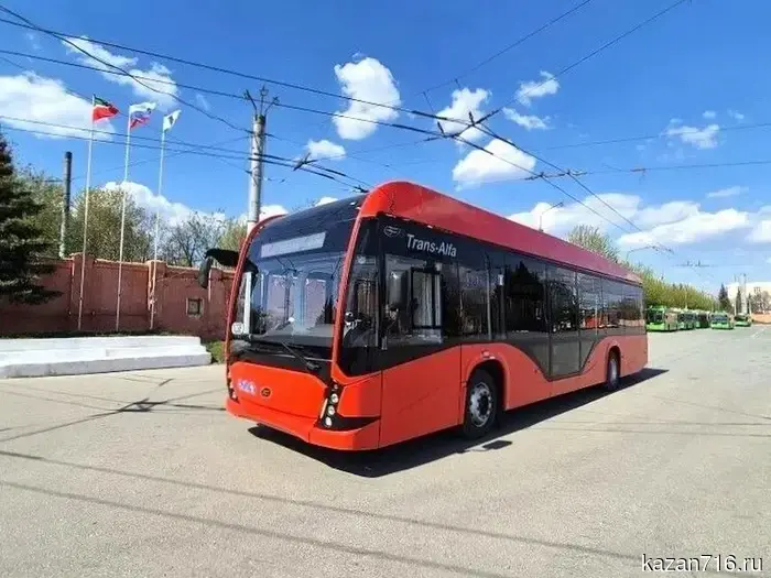 «МУП «Метроэлектротранс» начинает испытания троллейбуса с автономным движением в Казани.»