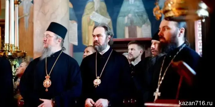 Епископ Мефодий совершил молитву во время всенощного бдения в Николо-Малицком монастыре города Твери.