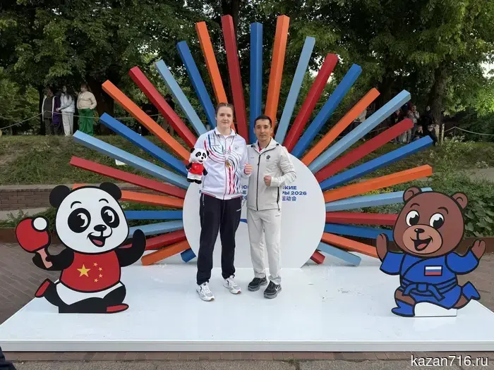 A female boxer from Tatarstan won gold at the Russian-Chinese Youth Games.