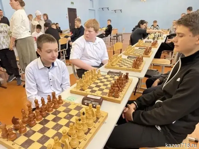 В Трёхозёрской школе Спасского района состоялось личное первенство по быстрым шахматам.