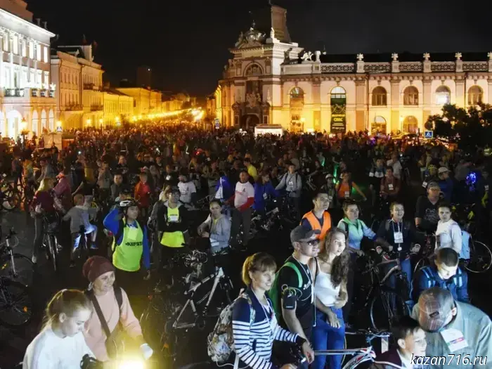 The "Night Bike Fest" will take place in Kazan on September 27.