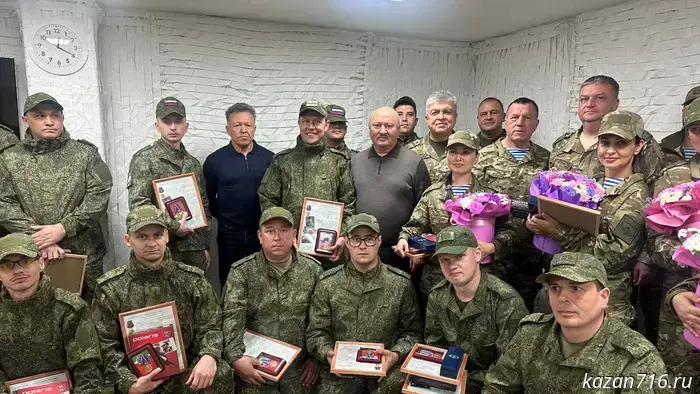 Ravil Akhmetshin to the SVO fighters: We are always with you!