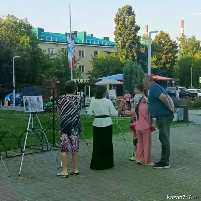 The local history museum of Zainsk showcased photo stories of the townspeople from the 19th to 20th centuries.