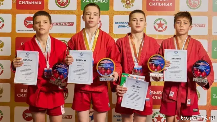 Kukmorsky District on the podium: young sambo athletes won medals at tournaments in Kazan